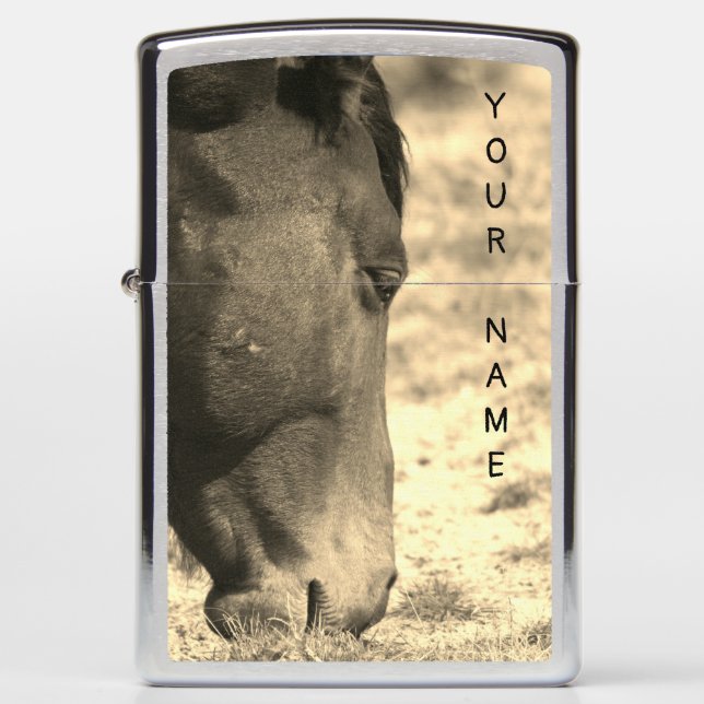Zippo Lighter WILD HORSES OF UTAH (Front)