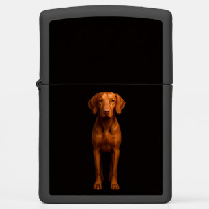 Zippo lighter with Agile Vizsla Dog