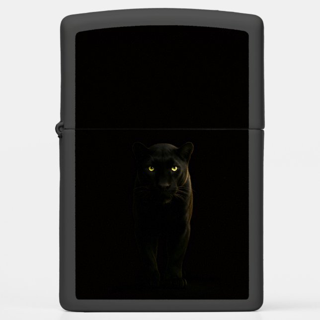 Zippo lighter with Black Panther (Front)