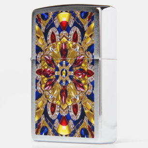 Zippo lighter with Colombia Colors Design