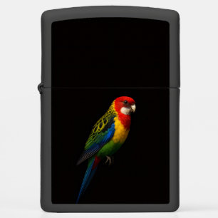 Zippo lighter with Eastern Rosella Parrot