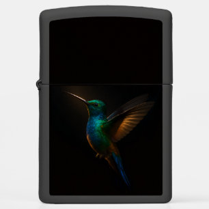 Zippo lighter with Flying Hummingbird