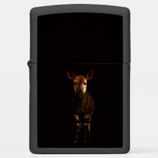 Zippo lighter with Forest Okapi