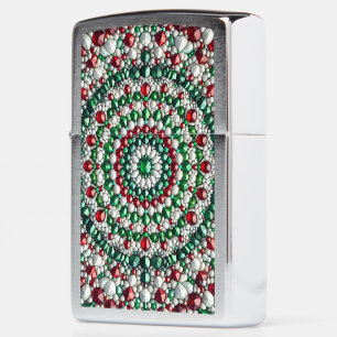 Zippo lighter with Italian Colors Design