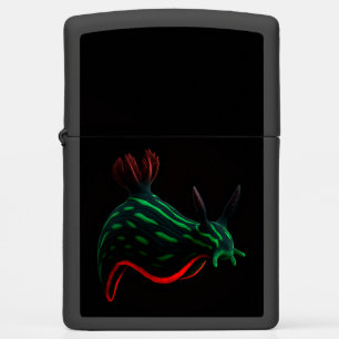 Zippo lighter with Neon Sea Tropical Slug