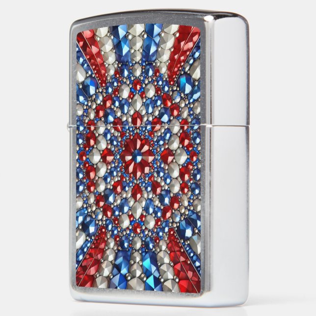 Zippo lighter with Netherlands Colors Design (Left)