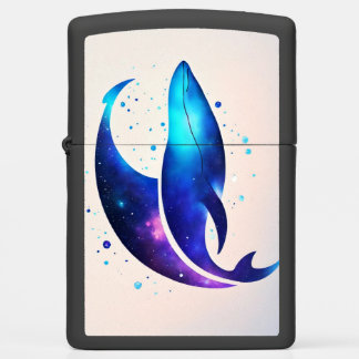 Zippo Lighter with Playful Dolphin Design – Ignite