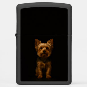 Zippo lighter with Toy Yorkshire Terrier