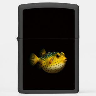 Zippo lighter with Yellow Putterfish