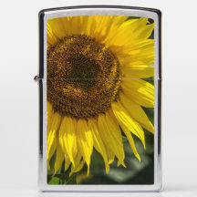 Zippo Lighter - Yellow Sunflower