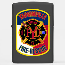 Zippo Lighter (YVFD Patch)