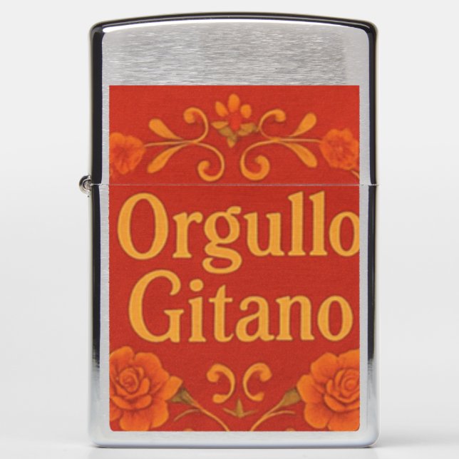 Zippo Orgullo Gitano  Lighter (Front)