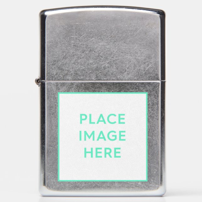 Zippo Street Chrome Pocket Lighter (Front)