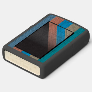 Zippo with a hole Anamorphic Design Lighter