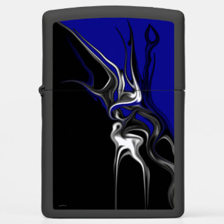 zippo with midnight color design lighter