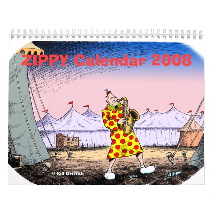 ZIPPY Calendar 2008