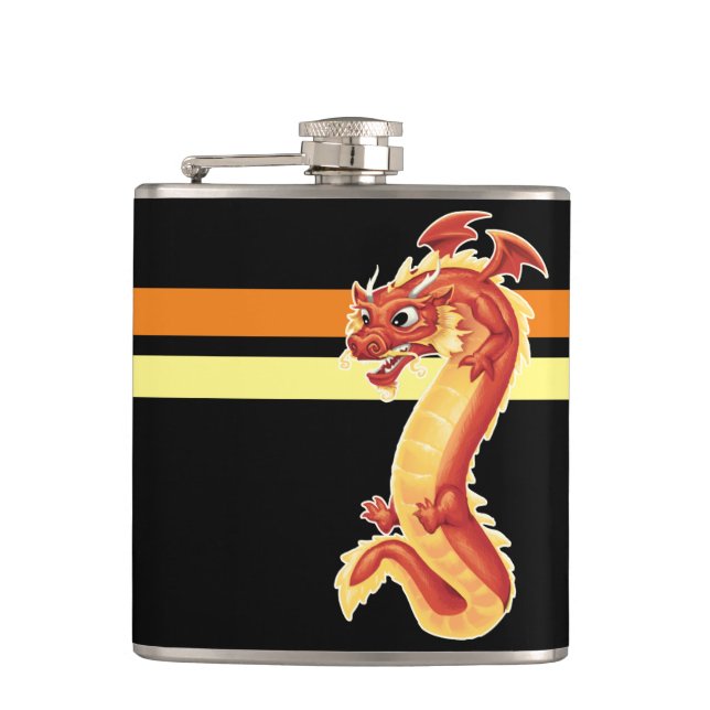 Zippy Dragon Flask (Front)
