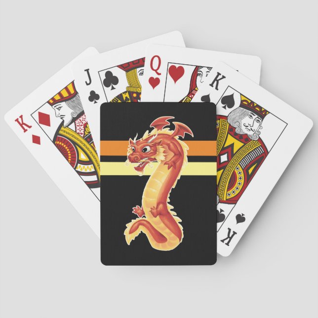 Zippy Dragon Poker Cards (Back)