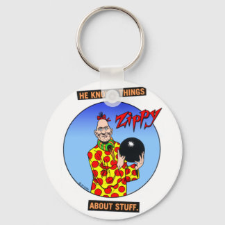 Zippy knows things.... keychain