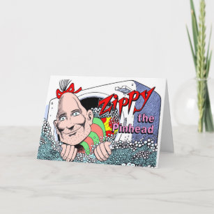 Zippy Spin Dr. Holiday Card