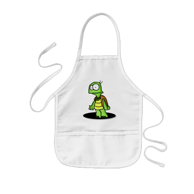 Zippy the Turtle	Apron Kids' Apron (Front)