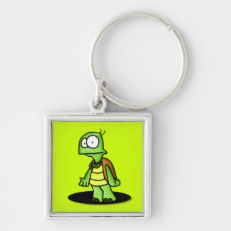 Zippy the Turtle Keychain Keychain