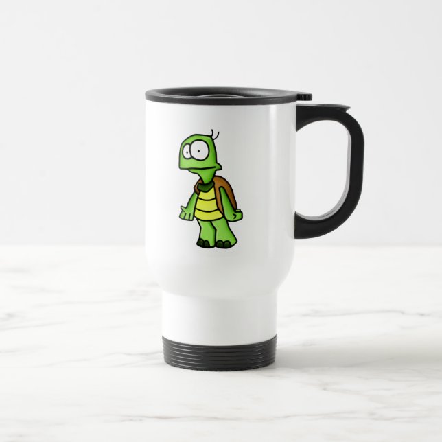 Zippy the Turtle Travel Mug (Right)