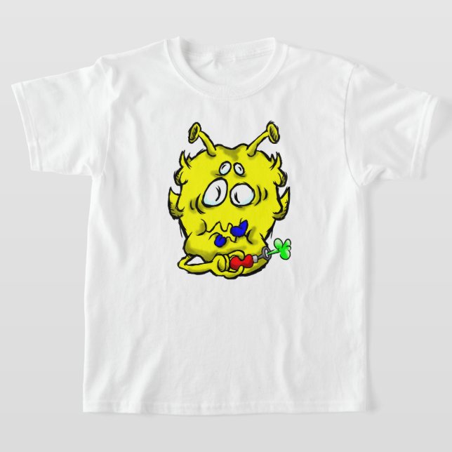 Zippy Trippy Alien Dazs Toot k T-Shirt (Laydown)