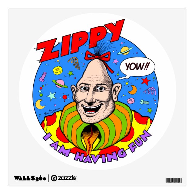 Zippy Wall Decal (Front)