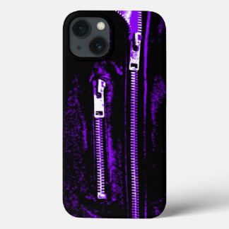 Zips Purple print iPhone 13 Case