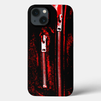 Zips Red print iPhone 13 Case