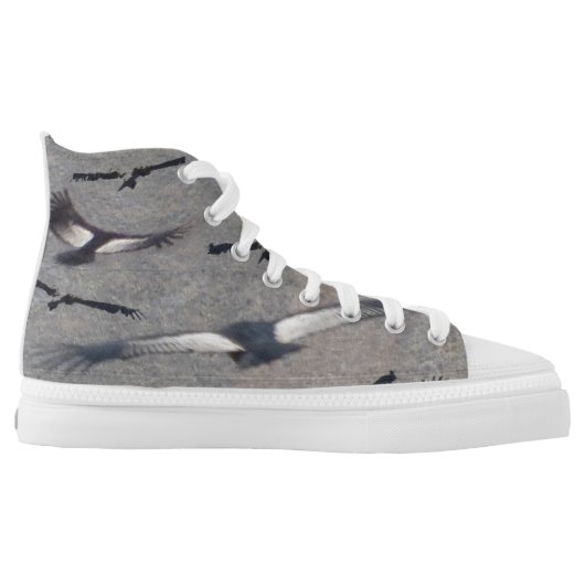 Zipz High Top Shoes Condor (Left Shoe Inside)