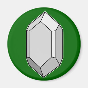 Zircon Crystal Geology Magnet