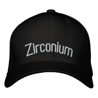 Zirconium Embroidered Baseball Cap