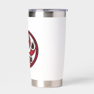 Zisa hex on a water bottle/cup insulated tumbler
