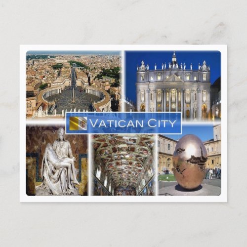 zIT000 ROME Vatican City Saint Peters Square Postcard