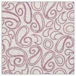 ziya cream damson fabric