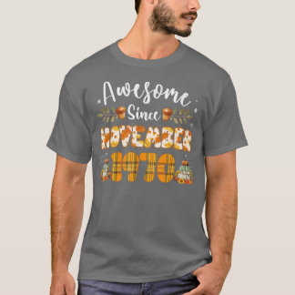 Zjl2 Awesome November 1970 Birthday 51st Birthday T-Shirt