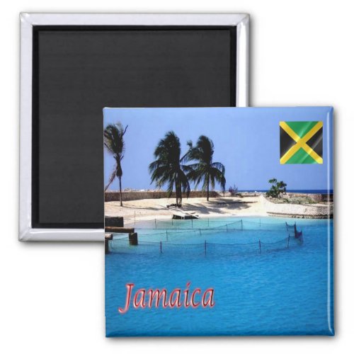 zJM006 JAMAICA Orcadessa James Bond BeachFridge Magnet