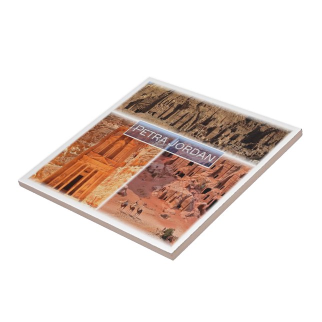 zJO003 PETRA, Jordan, Asia, Ceramic Tile (Side)
