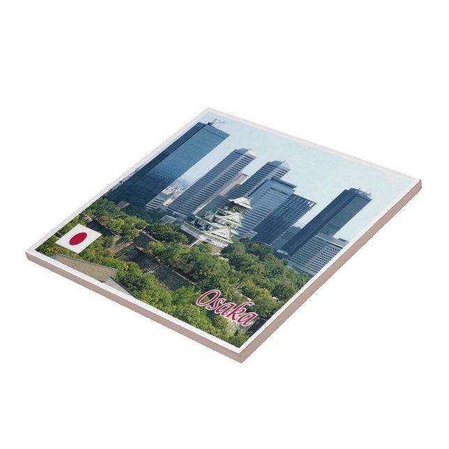 zJP011 OSAKA, Japan, Asia, Ceramic Tile (Side)