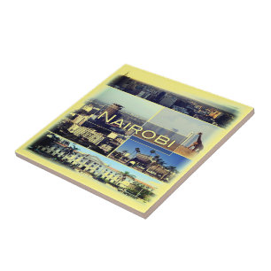 zKE026 NAIROBI, Kenya, Africa, Ceramic Tile