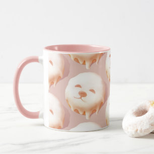 ZKOZKOHI Zazzle Data: Smile Pup Donut (Pattern) Mug