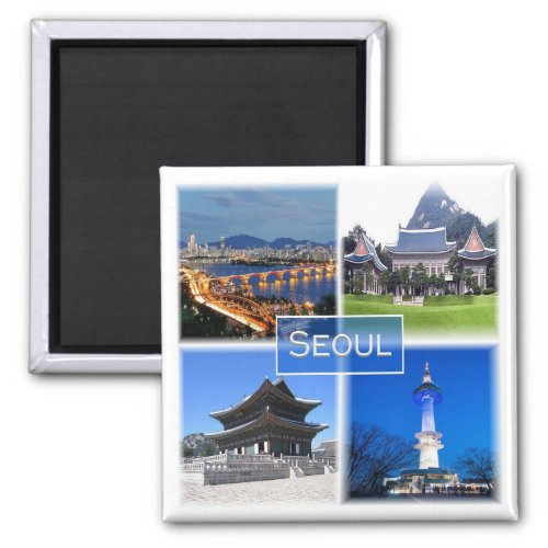 zKR003 SEOUL South Korea ROK Asia Fridge Magnet
