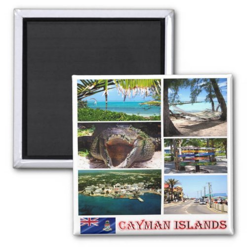 zKY002 CAYMAN ISLANDS Mosaic America Fridge Magnet