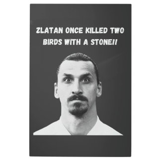 Zlatan Ibrahimović Iconic wall print