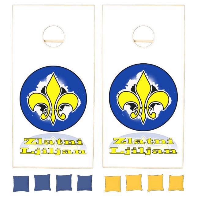 Zlatni Ljiljan Bosnian Cornhole Set (Set)