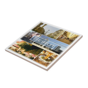 zLB003 BEIRUT, Lebanon, Asia. Ceramic Tile