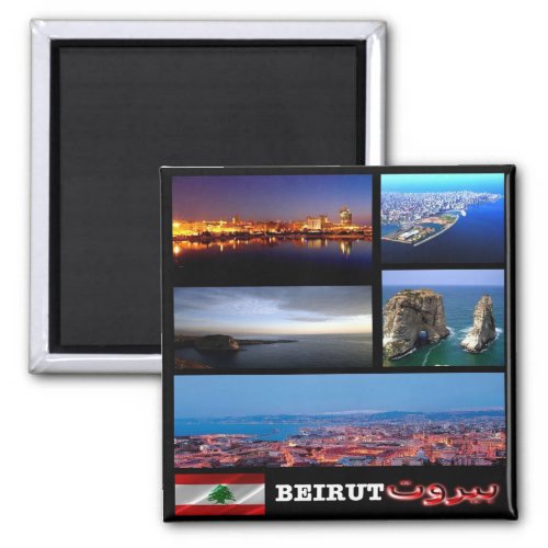 zLB006 BEIRUT mosaic Lebanon Asia Fridge Magnet