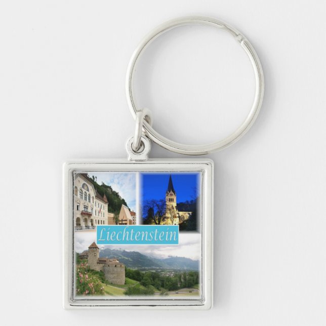 zLI003 VADUZ Liechtenstein, Keychain (Front)